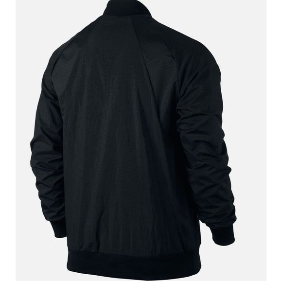 NEW Men's Small NIKE AIR JORDAN Woven Jacket Coat Jumpman Bomber S 843100-010 - Picture 5 of 7